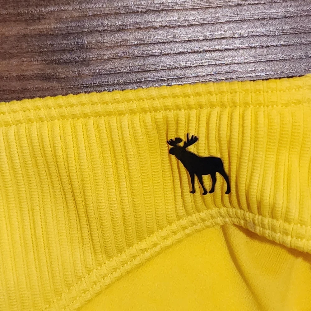 Abercrombie Kids Vibrant Yellow Swim Set - Girls Size 15-16. Like New.
